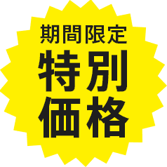 期間限定 特別価格