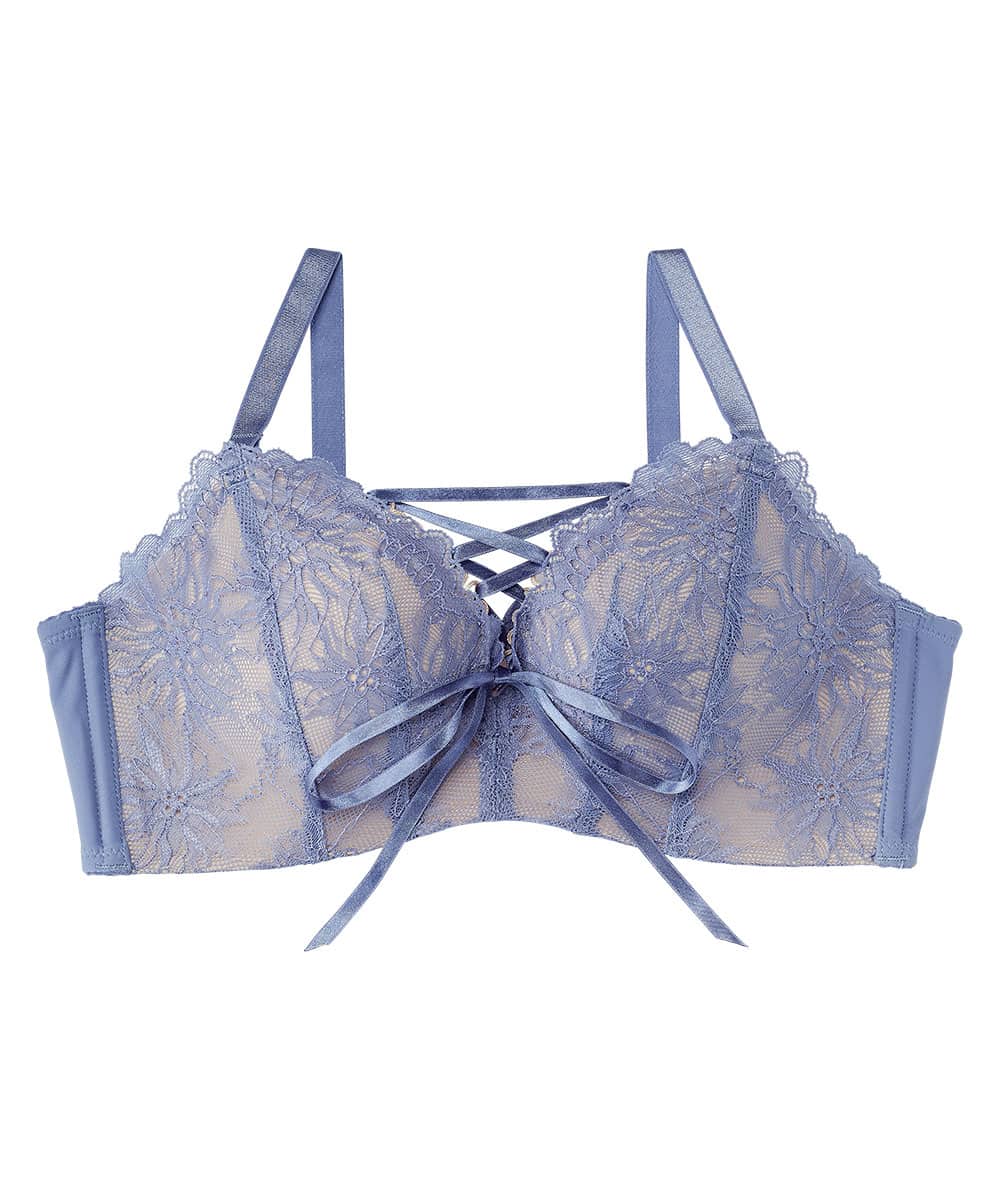 レースアップ ノンワイヤー 超盛ブラ(R) 単品ブラジャー