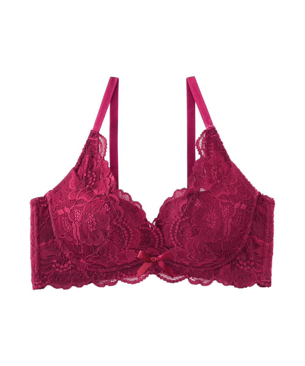 カシュクールレース脇高ブラ(R) 単品ブラジャー