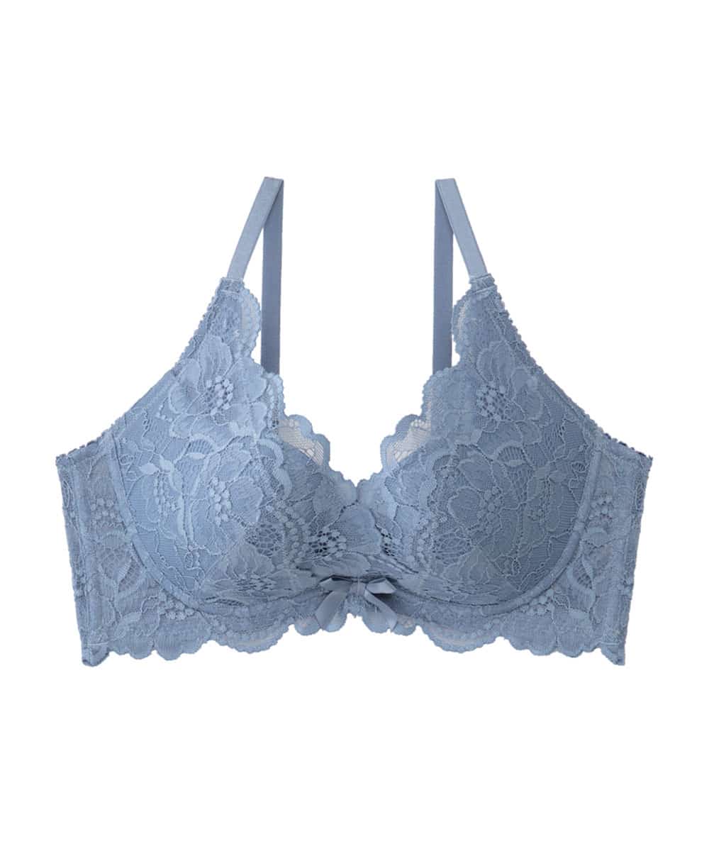 カシュクールレース脇高ブラ(R) 単品ブラジャー